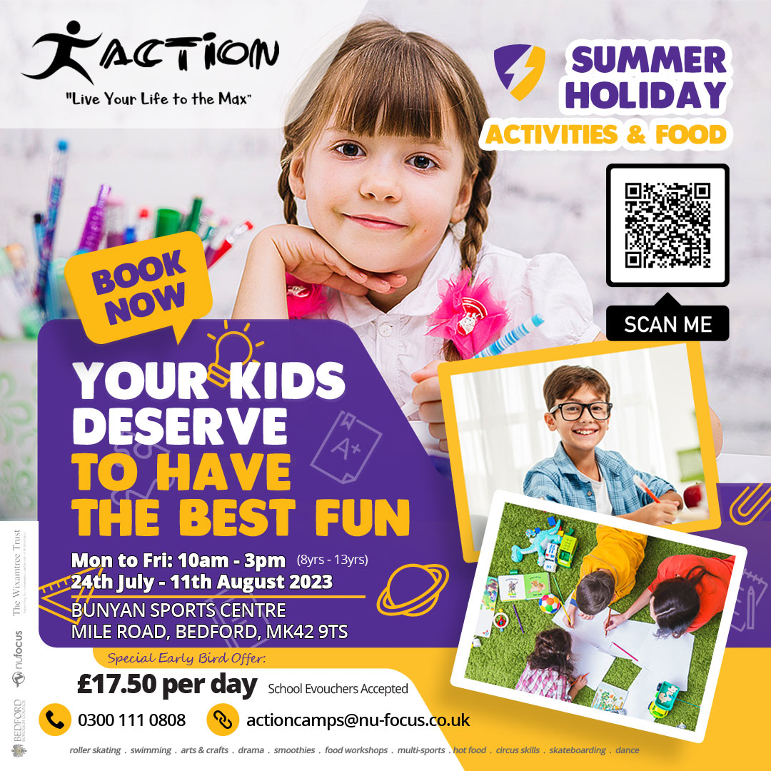 Nu FOCUS | LIVE YOUR LIFE – Summer Action Holiday Activity Club